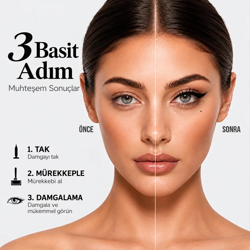 EYELINER & KİRPİĞİNİ TEK DOKUNUŞTA OLUŞTUR